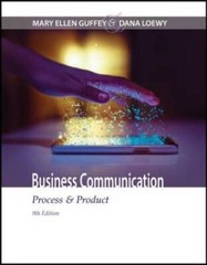 Business Communication: Process Product – Hardcover – VERY GOOD