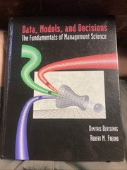 Data, Models, and Decisions: The Fundamentals of Management Science 2004 HC