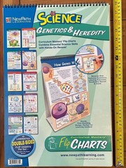 Vintage Science Stem School Learning Grade 8 Book Dry Erase Flip Chart Like New!