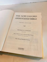 New Oxford Annotated Bible, New Revised Standard Version, Third Edition