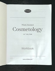 Unused Milady Standard Cosmetology Workbook 14th Ed. Clean Unmarked Pages