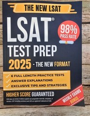 LSAT Test Prep 2025 Book The NEW Ethan sterling 6 Full practice test NEW
